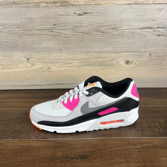 Nike Air Max 90 Dunkin Donuts Mens Size 10.5 Alchemy Pink Cool Grey FN6958 003 - Picture 2 of 10